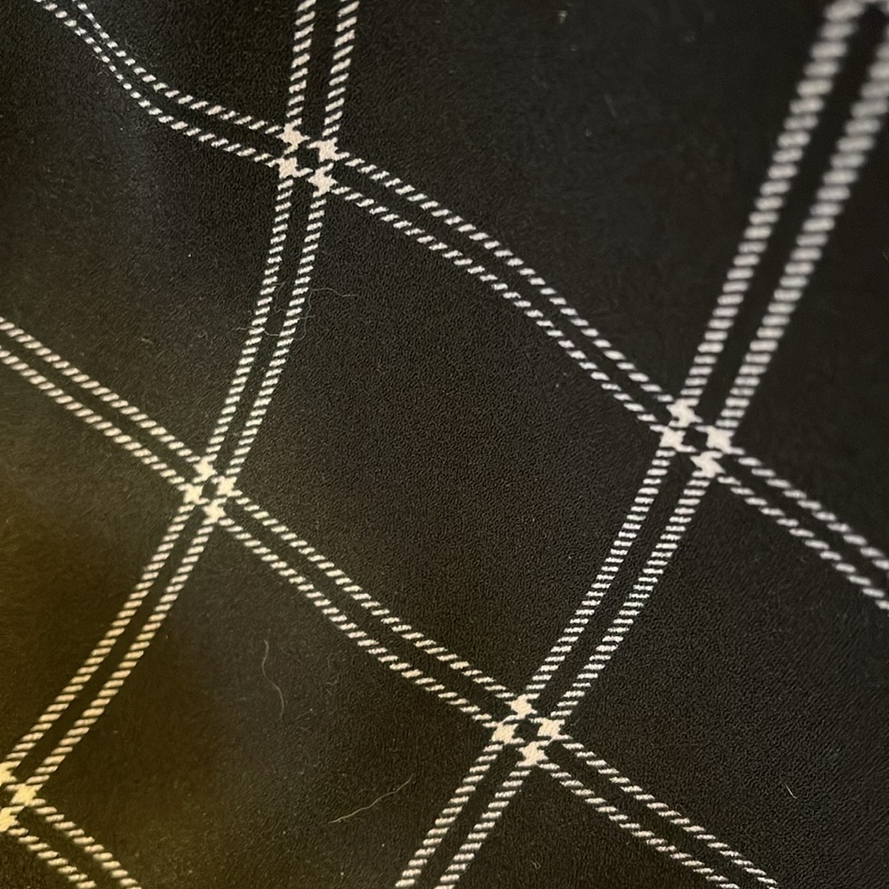 SOLD SOLD SOLD!!!!!A New Day XXL Pullover Dress, Black and White Windowpane - Picture 3 of 9